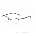 Half Frame Eyeglasses Square Frame Half Frame Optical Glasses Wholesale Manufactory